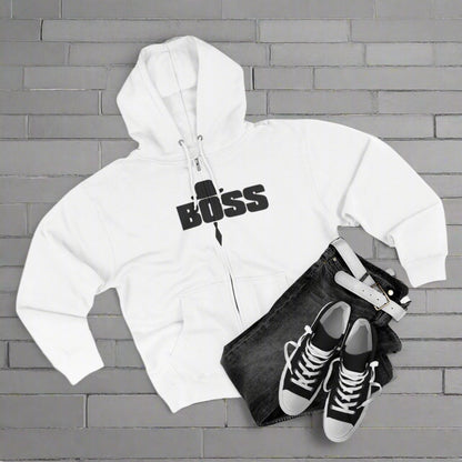 "MAFIA BOSS / ZIPPER HOODIE"