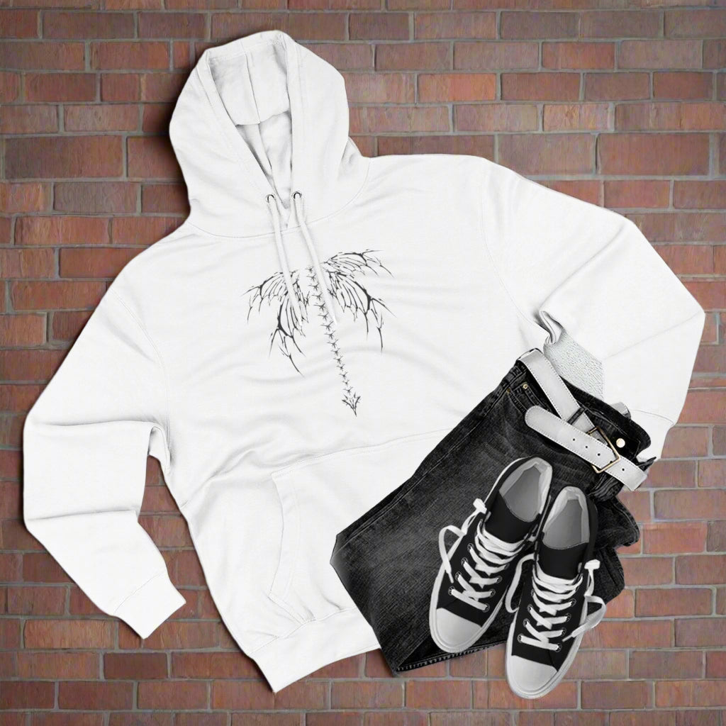 "WINGS OF THE FALLEN / UNISEX HOODIE"