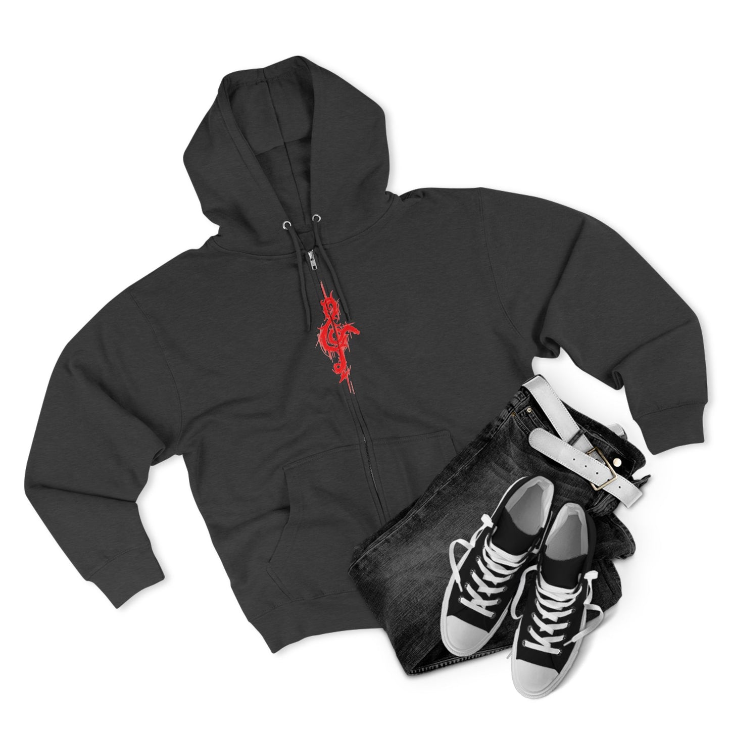 "ANCIENT DRAGON / ZIPPER HOODIE"