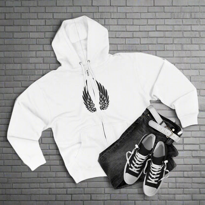 "DIVINE WINGS / ZIPPER HOODIE"