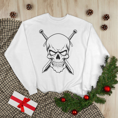 "WARRIOR SKULL / UNISEX SWEATSHIRT"