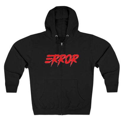 "ERROR / ZIPPER HOODIE"