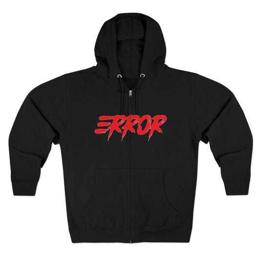 "ERROR / ZIPPER HOODIE"