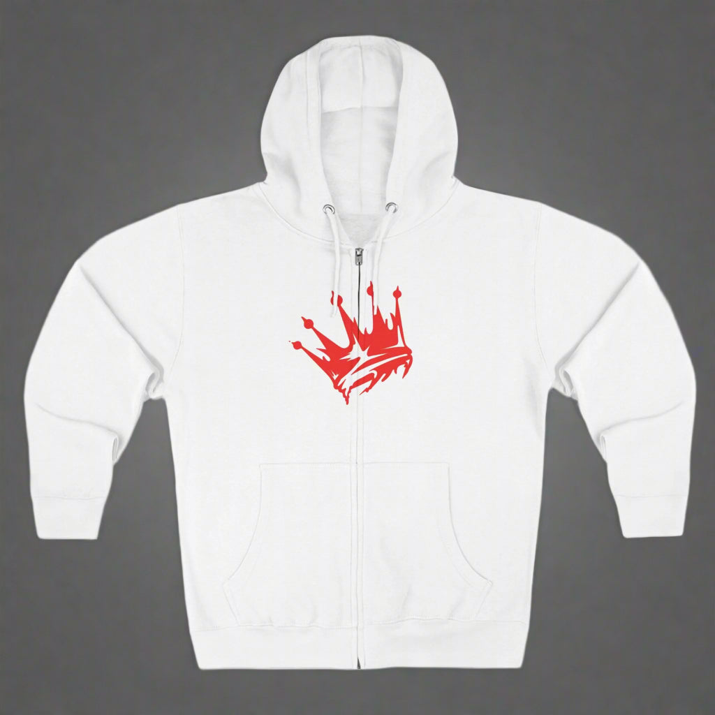 "CROWN / ZIPPER HOODIE"