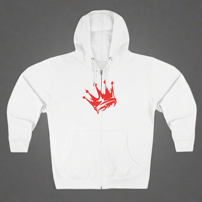 "CROWN / ZIPPER HOODIE"