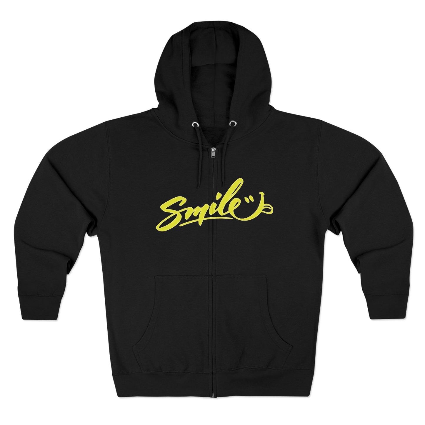 "SMILE / ZIPPER HOODIE"