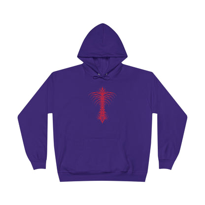 "SHADOW SPINE / UNISEX HOODIE"