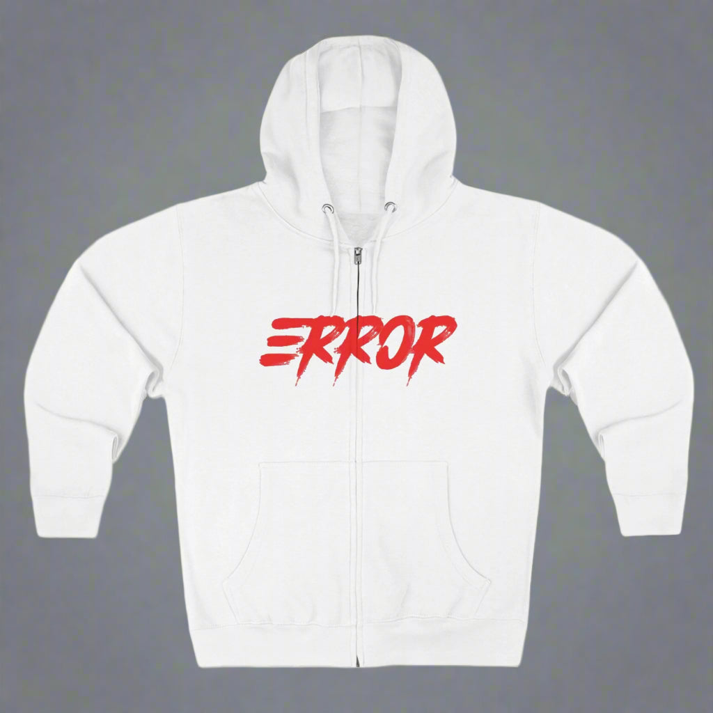 "ERROR / ZIPPER HOODIE"