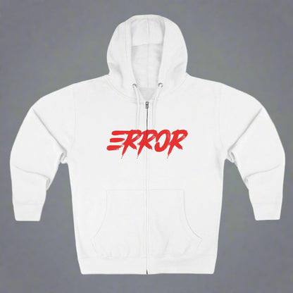 "ERROR / ZIPPER HOODIE"
