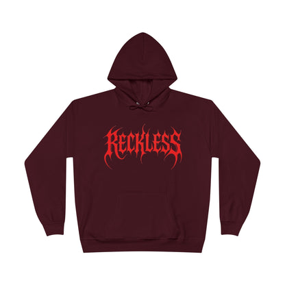 "RECKLESS / UNISEX HOODIE"