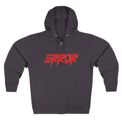 "ERROR / ZIPPER HOODIE"