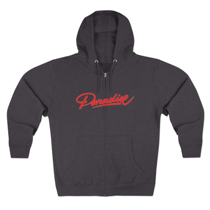"PARADISE / ZIPPER HOODIE"