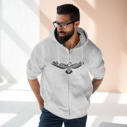 "RISE OF FALCON / ZIPPER HOODIE"