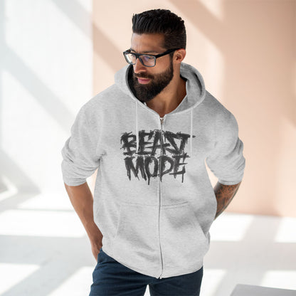 "BEAST MODE / ZIPPER HOODIE"
