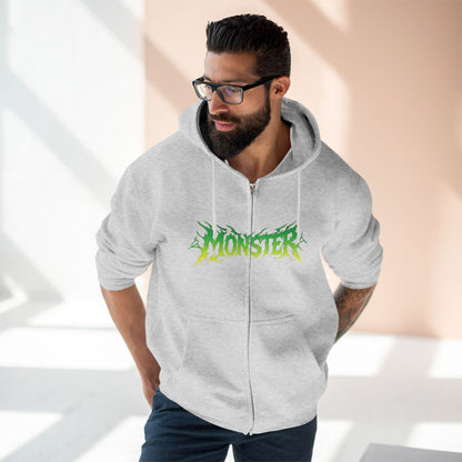 "MONSTER / ZIPPER HOODIE"