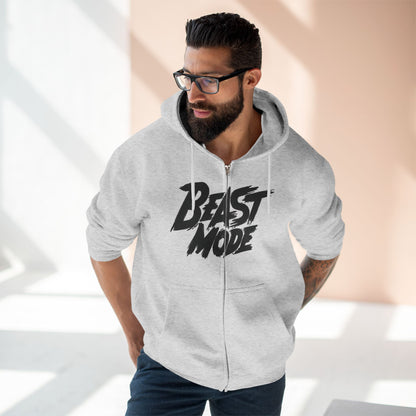"BEAST MODE / ZIPPER HOODIE"