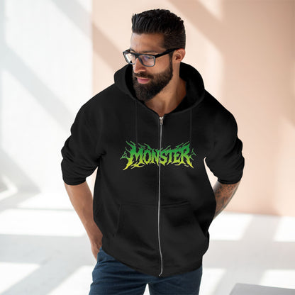 "MONSTER / ZIPPER HOODIE"