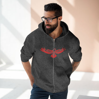"RISE OF FALCON / ZIPPER HOODIE"