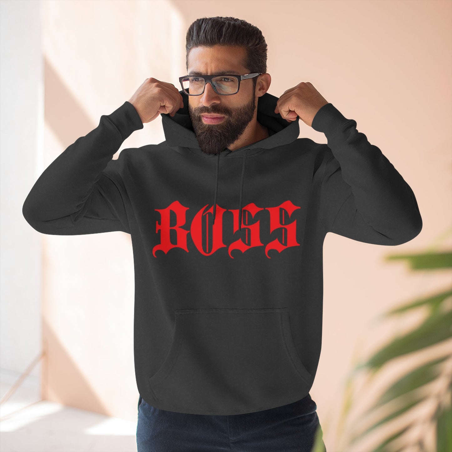 "BOSS / UNISEX HOODIE"