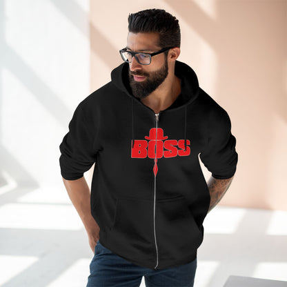 "MAFIA BOSS / ZIPPER HOODIE"
