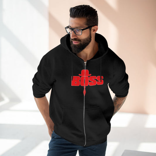 "MAFIA BOSS / ZIPPER HOODIE"