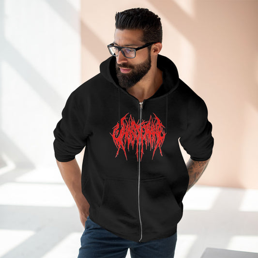 "DEMON'S MARK / ZIPPER HOODIE"