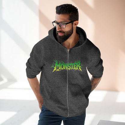 "MONSTER / ZIPPER HOODIE"