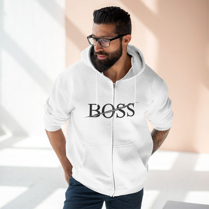 "BOSS / ZIPPER HOODIE"