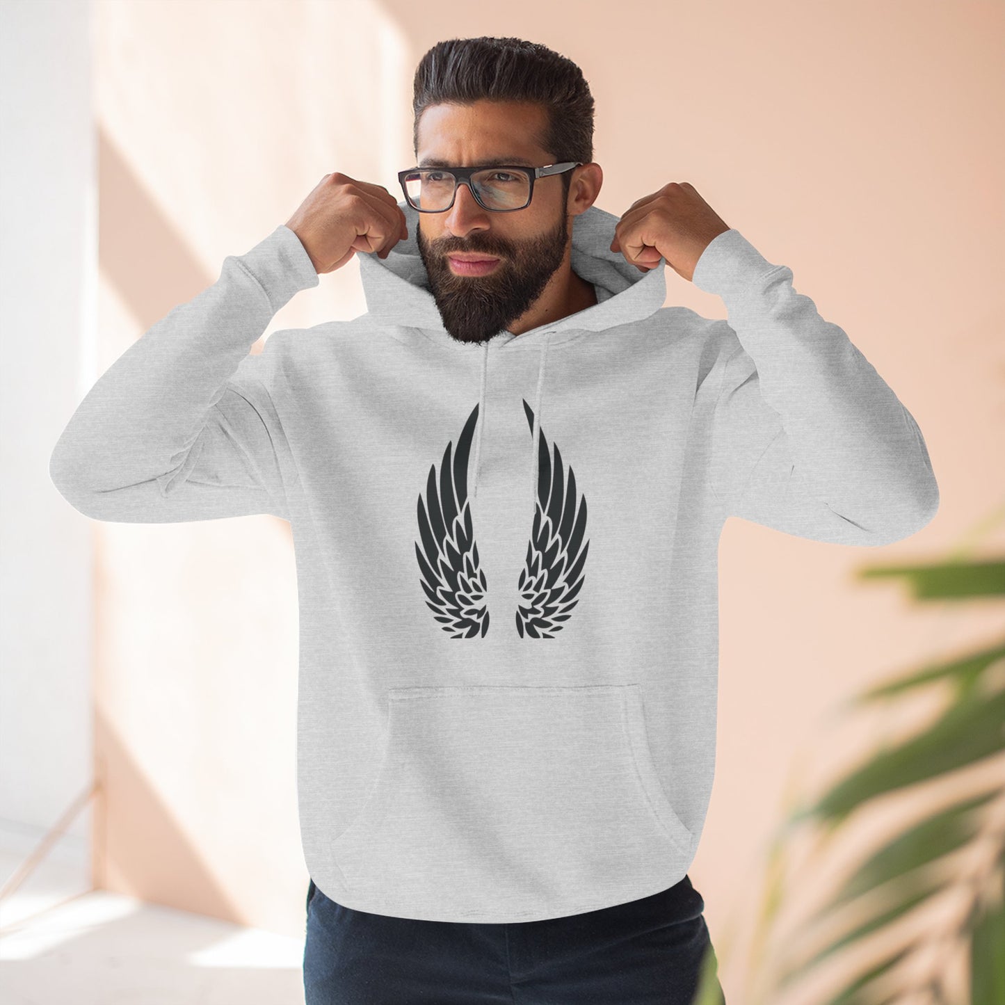 DIVINE WINGS / UNISEX HOODIE"