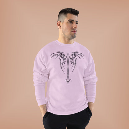 "SKELETON WINGS / UNISEX SWEATSHIRT"
