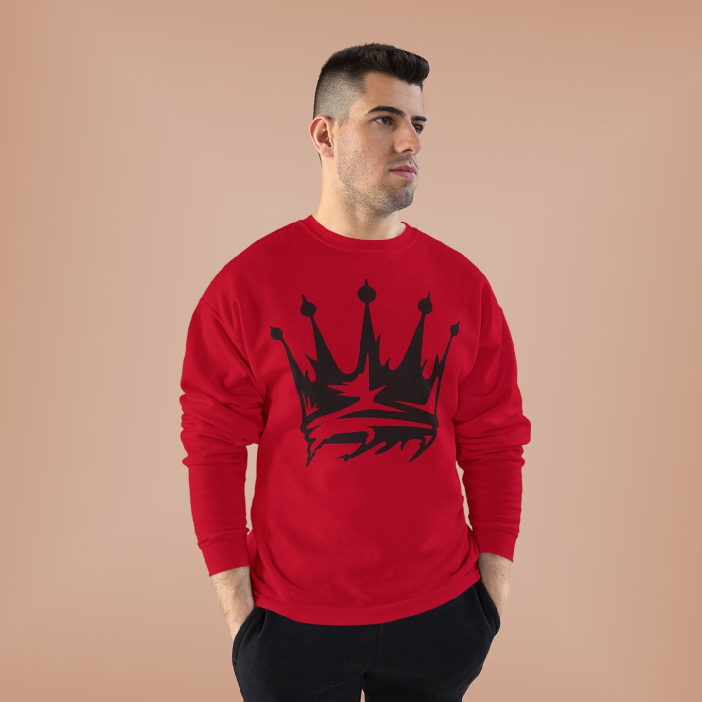 "CROWN / UNISEX SWEATSHIRT"
