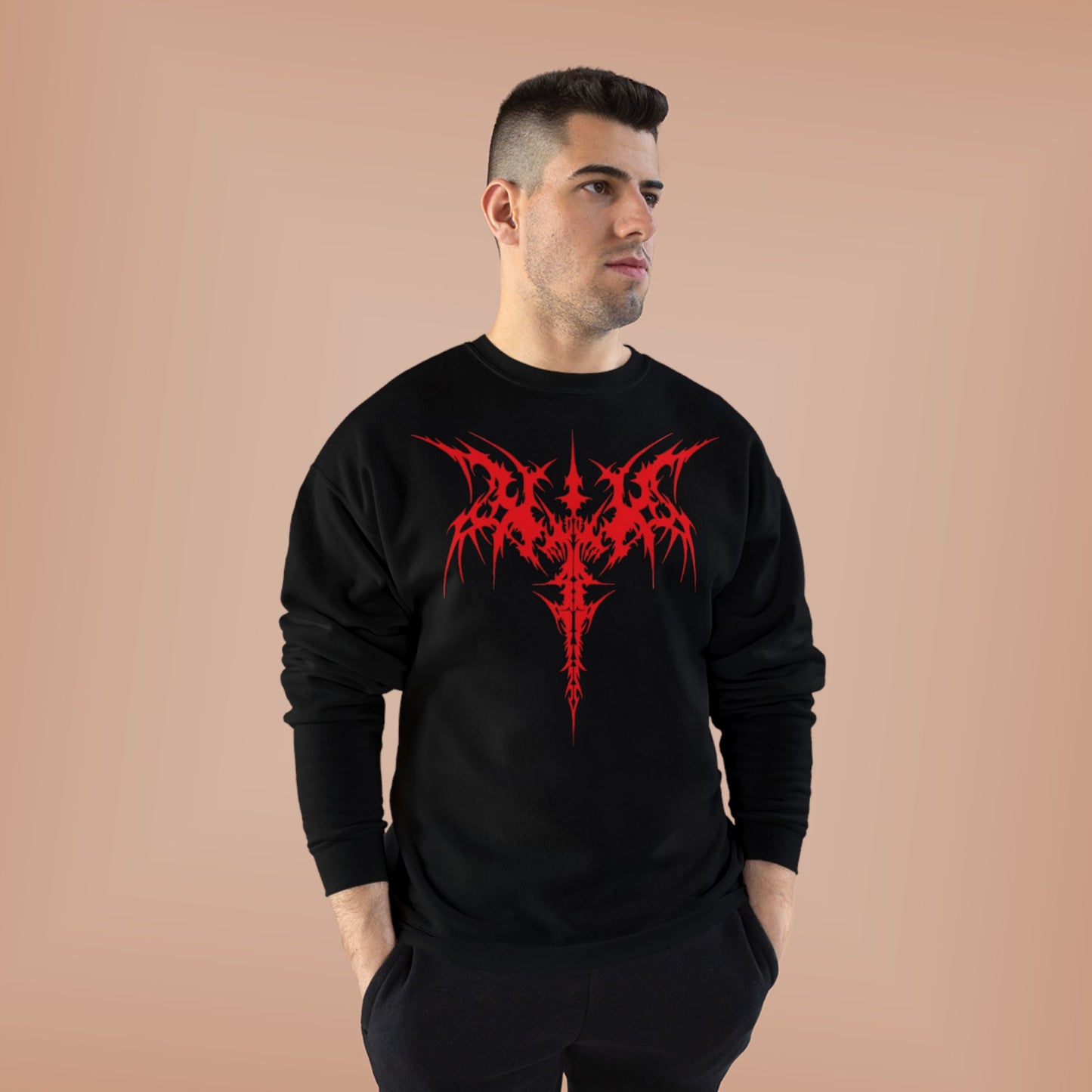 "CRIMSON / UNISEX SWEATSHIRT"