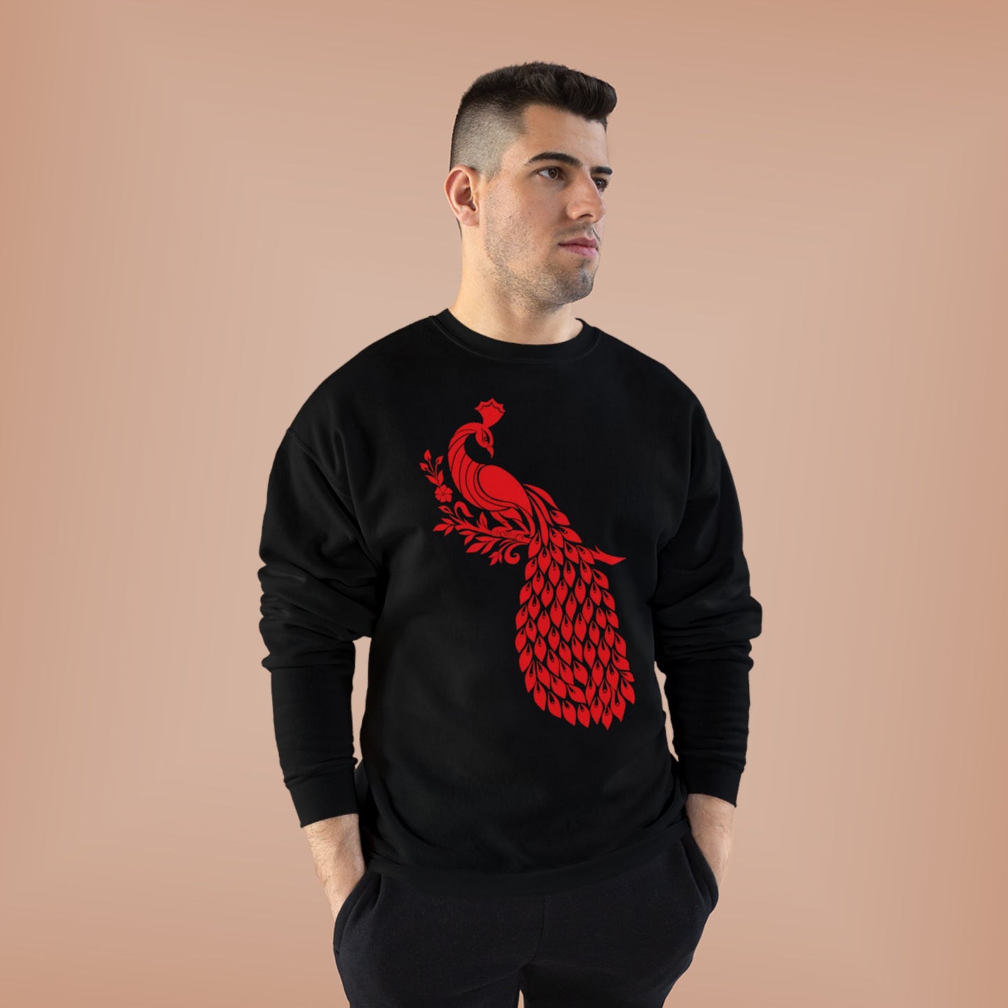 "MAJESTIC PEACOCK / UNISEX SWEATSHIRT"