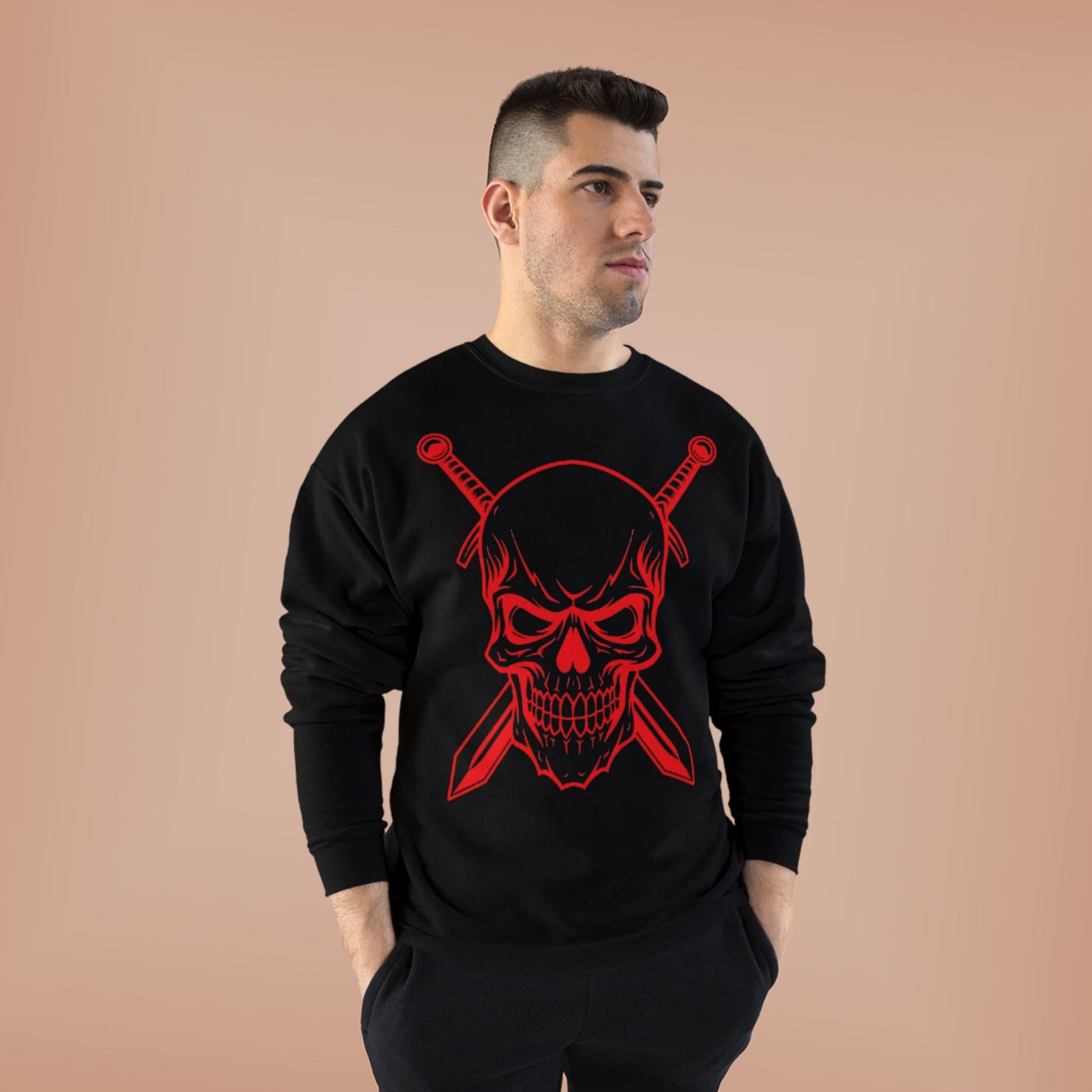 "WARRIOR SKULL / UNISEX SWEATSHIRT"