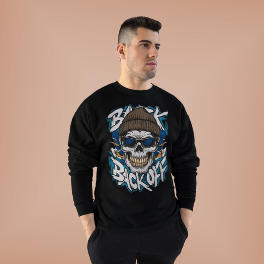 "BACK OFF / UNISEX SWEATSHIRT"