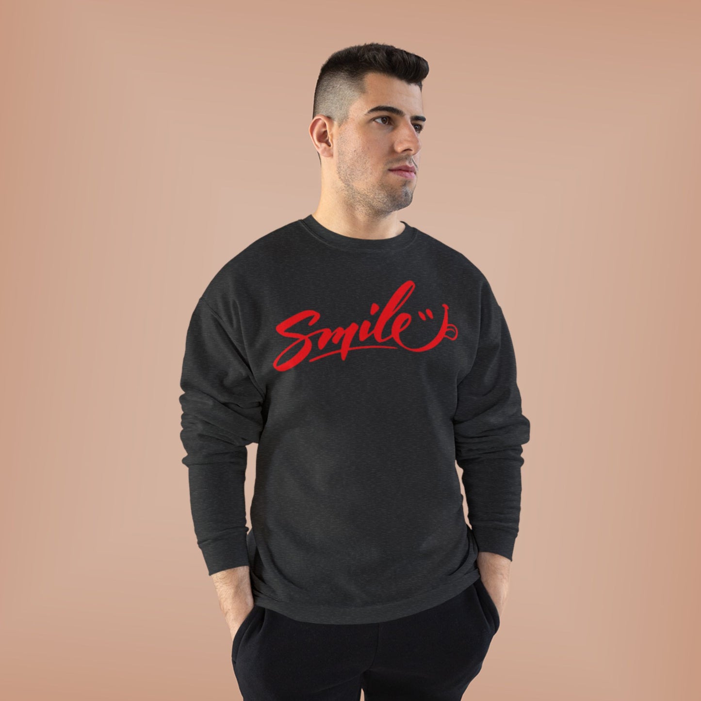 "SMILE / UNISEX SWEATSHIRT"