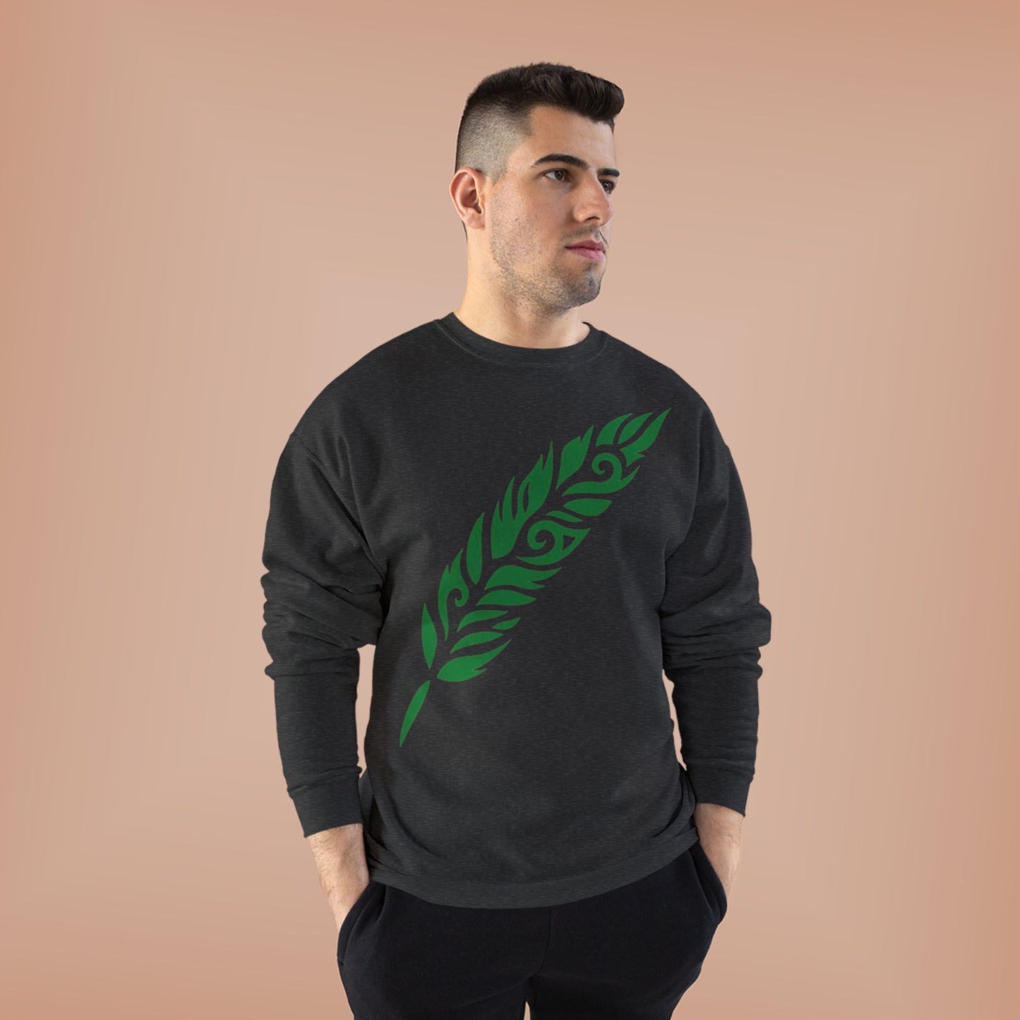 "TRIBAL FEATHER / UNISEX SWEATSHIRT"