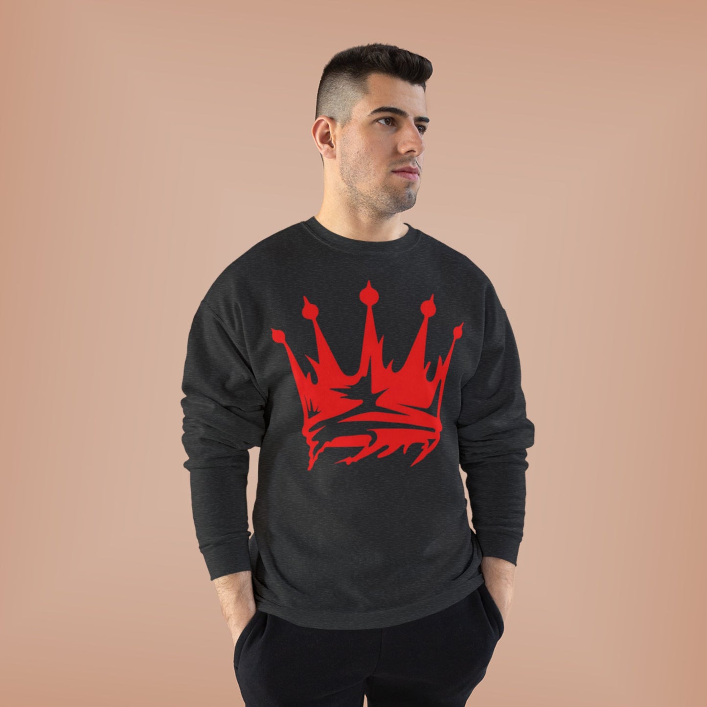 "CROWN / UNISEX SWEATSHIRT"
