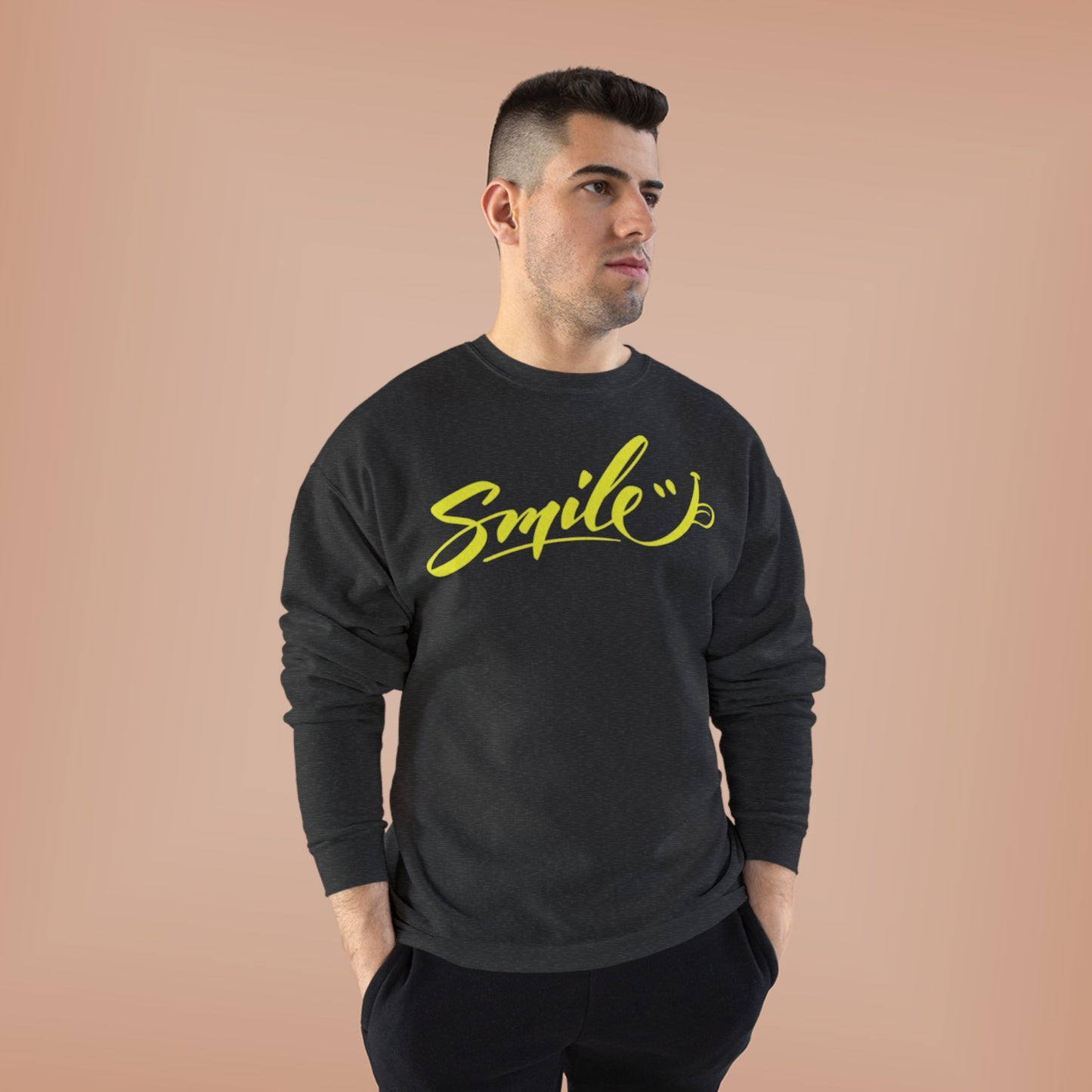 "SMILE / UNISEX SWEATSHIRT"