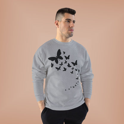 "WINGS OF TRANSFORMATION / UNISEX SWEATSHIRT"