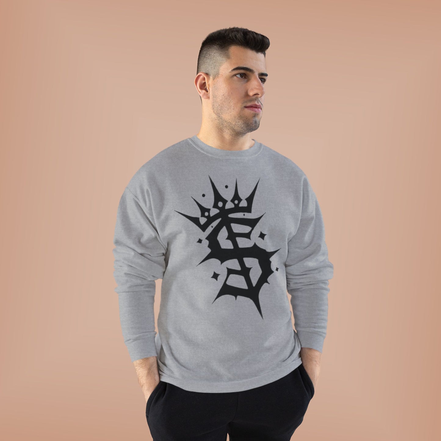 "CROWNED 'S' / UNISEX SWEATSHIRT"