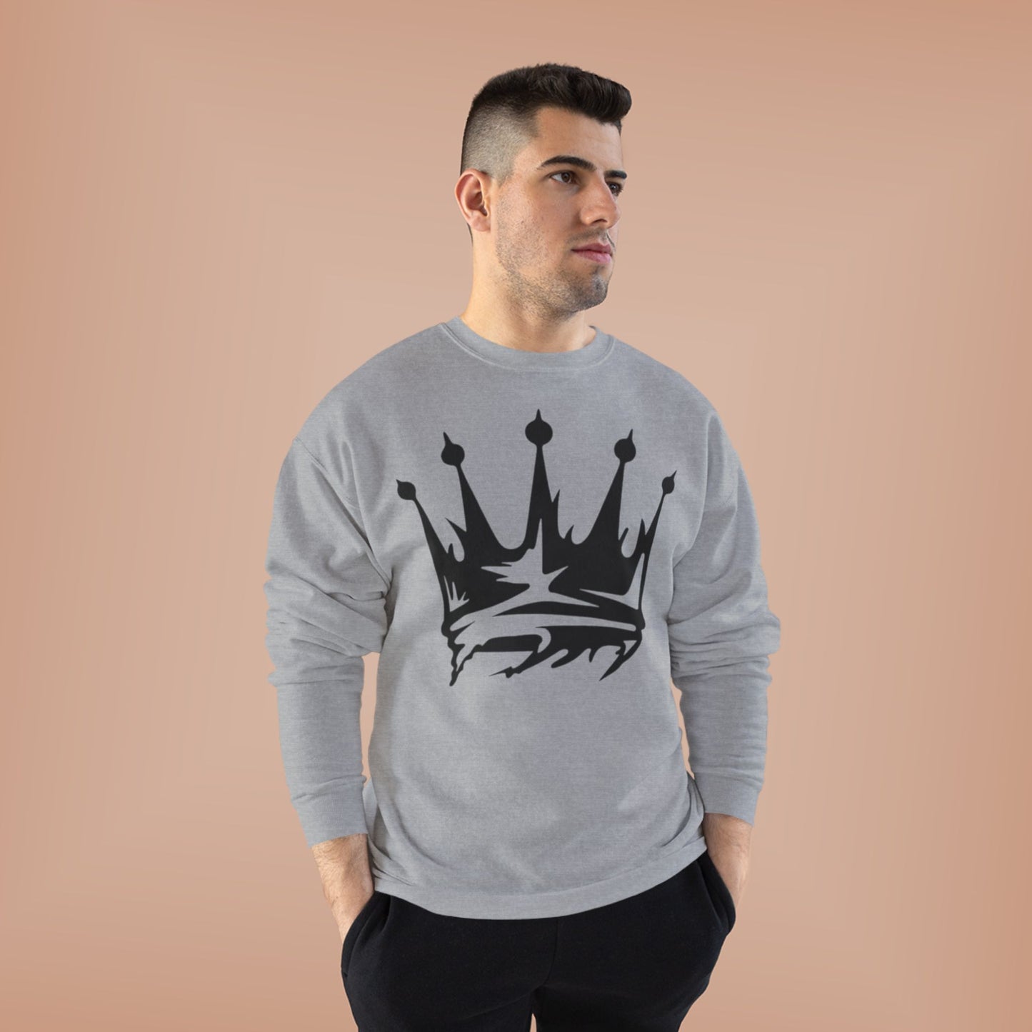 "CROWN / UNISEX SWEATSHIRT"