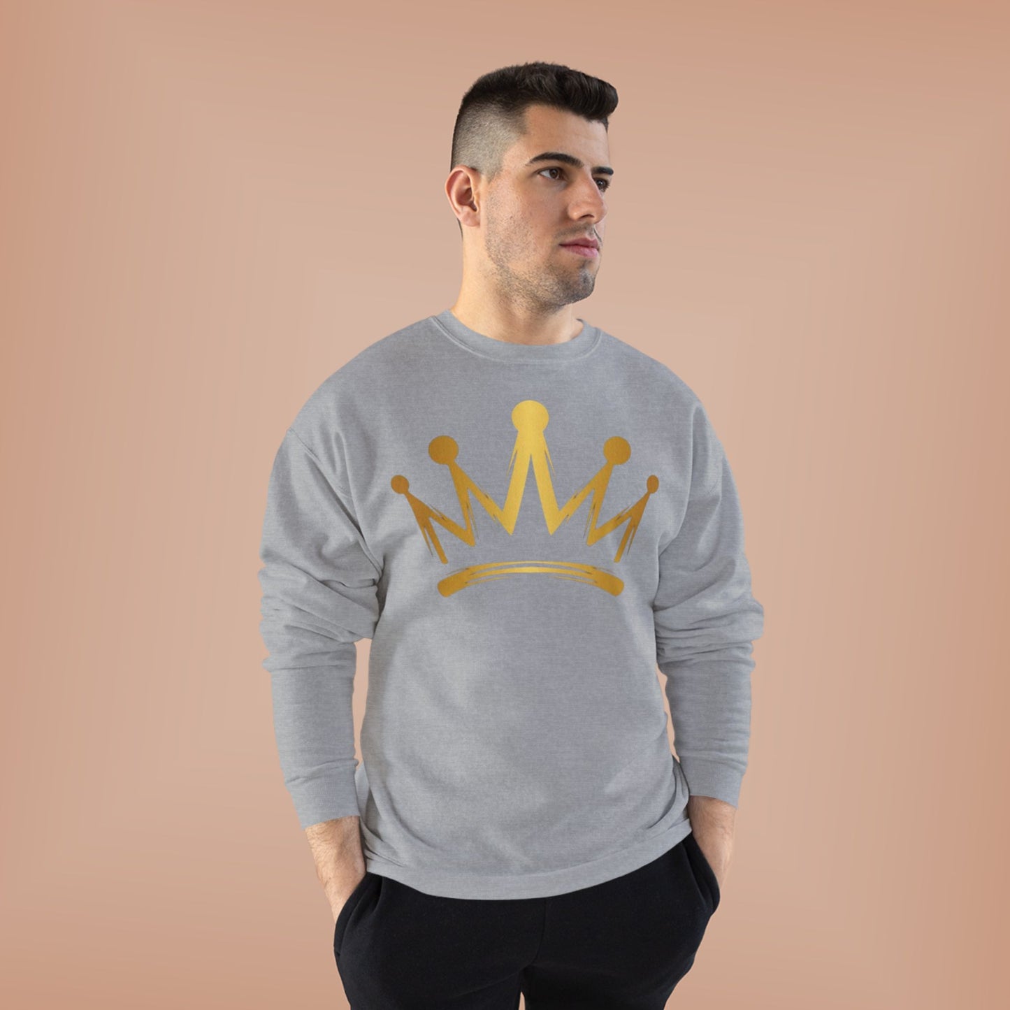 "CROWN / UNISEX SWEATSHIRT"