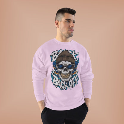 "BACK OFF / UNISEX SWEATSHIRT"