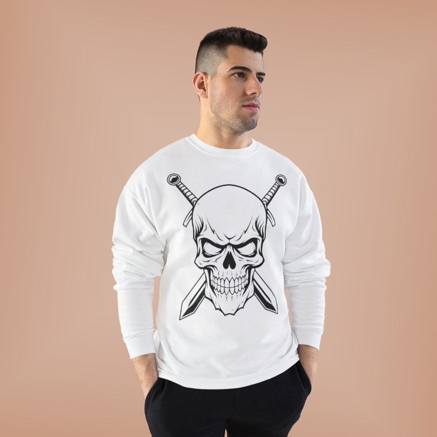 "WARRIOR SKULL / UNISEX SWEATSHIRT"