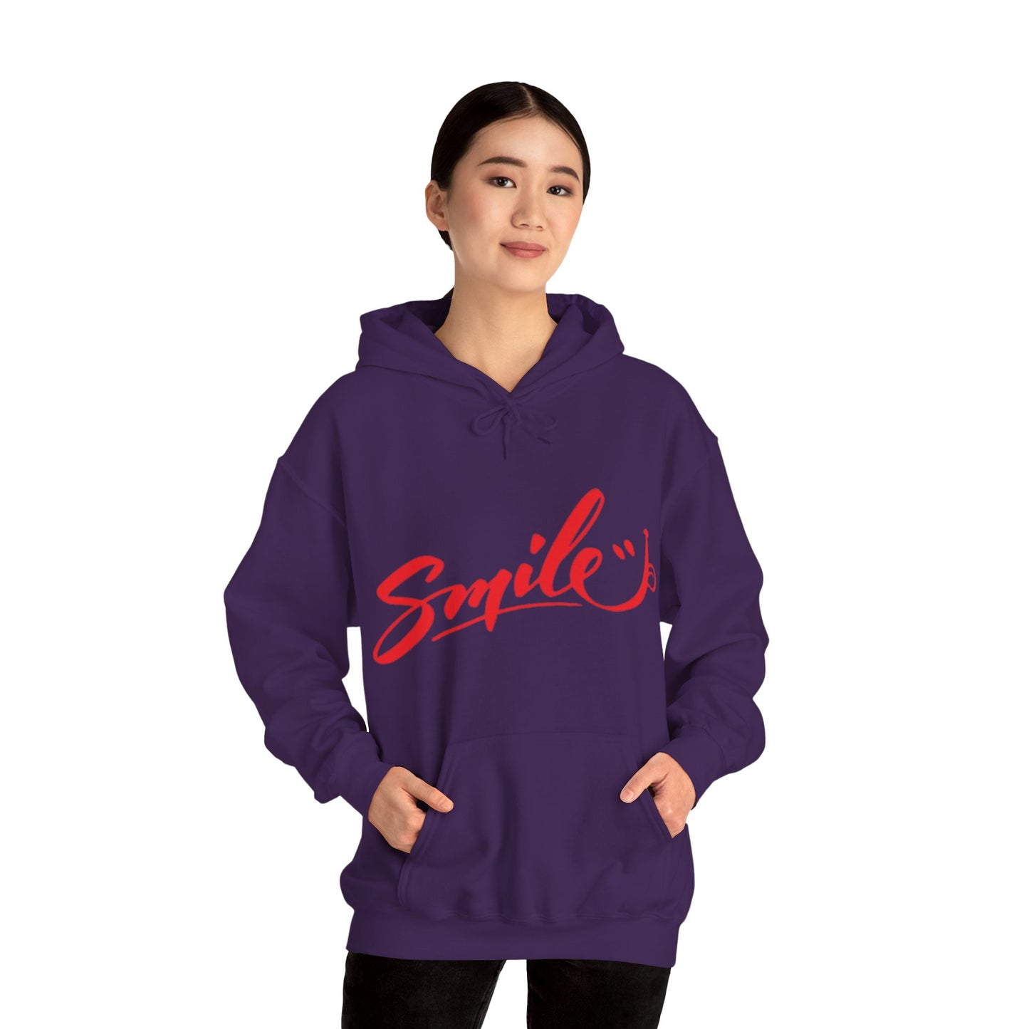"SMILE / UNISEX HOODIE"