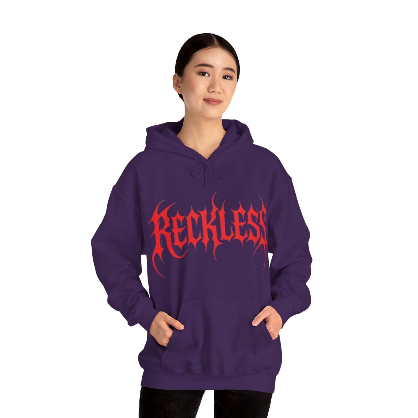 "RECKLESS / UNISEX HOODIE"