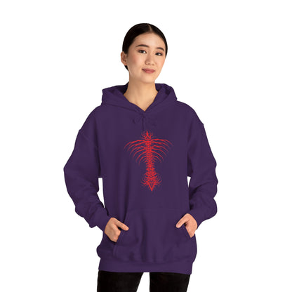 "SHADOW SPINE / UNISEX HOODIE"