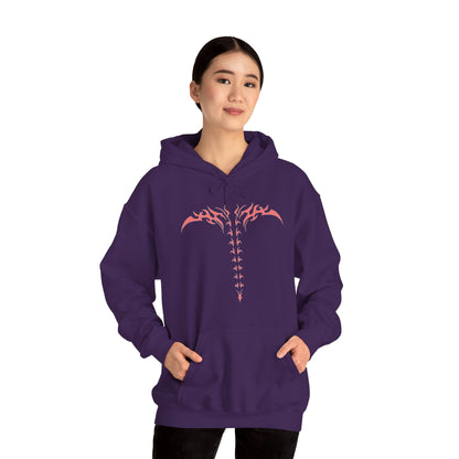 "TRIBAL SPINAL / UNISEX HOODIE"