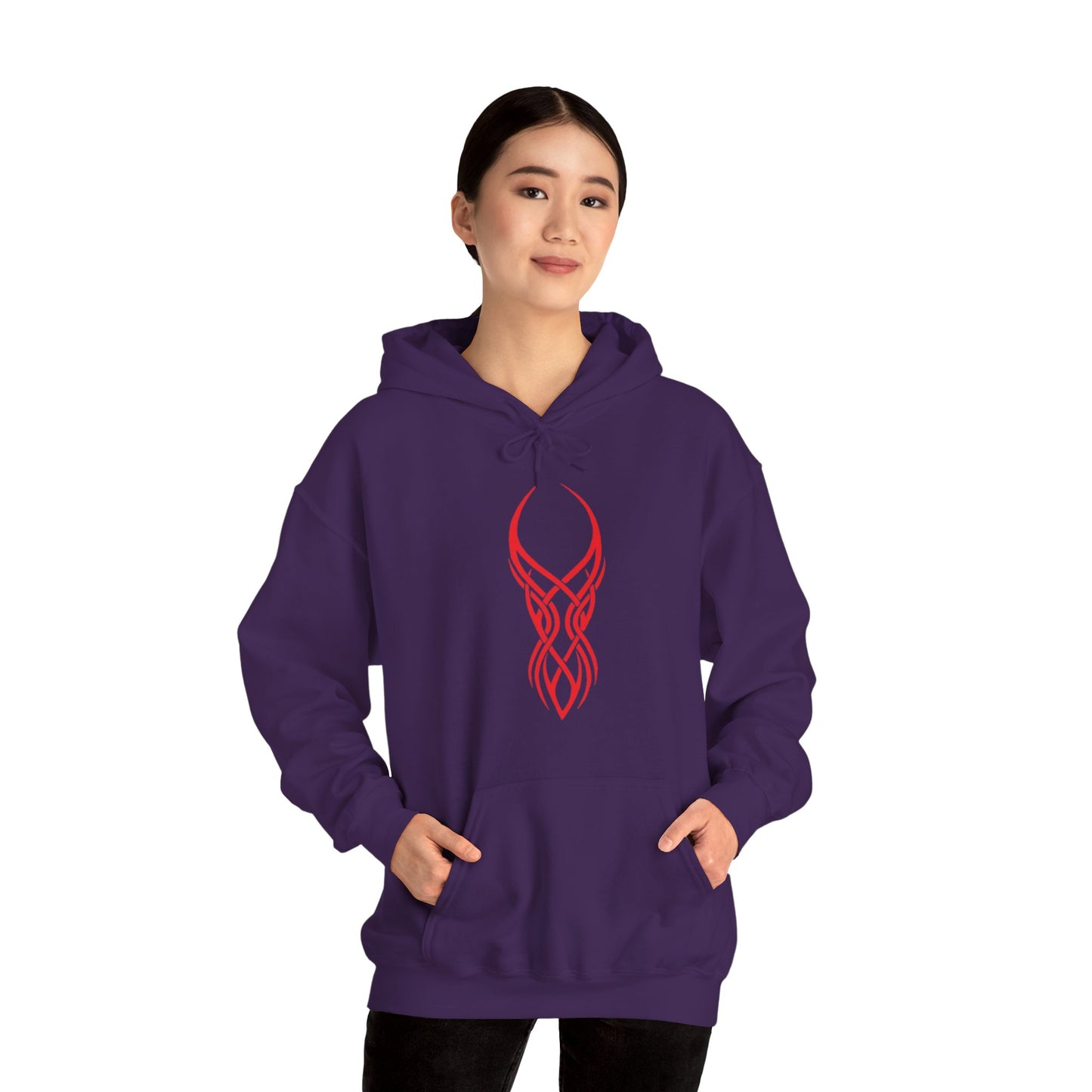 "TRIBAL FLOW / UNISEX HOODIE"